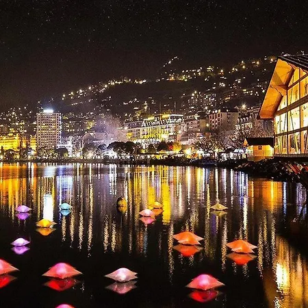 4 People City Center Modern Boutique Room Gasthof Montreux